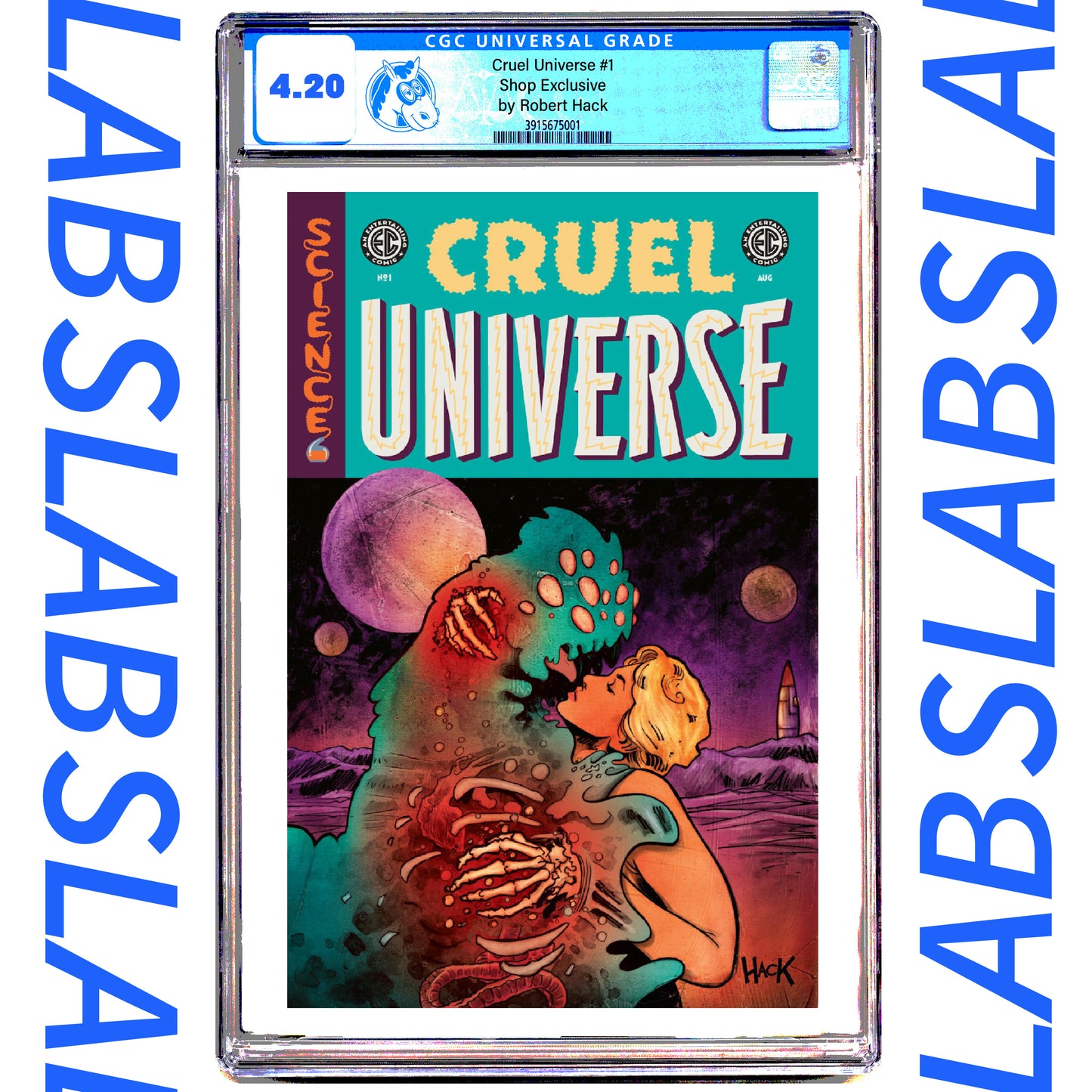Cruel Universe #1 Robert Hack Exclusive Variant 9.8 CGC GRADED LTD 750