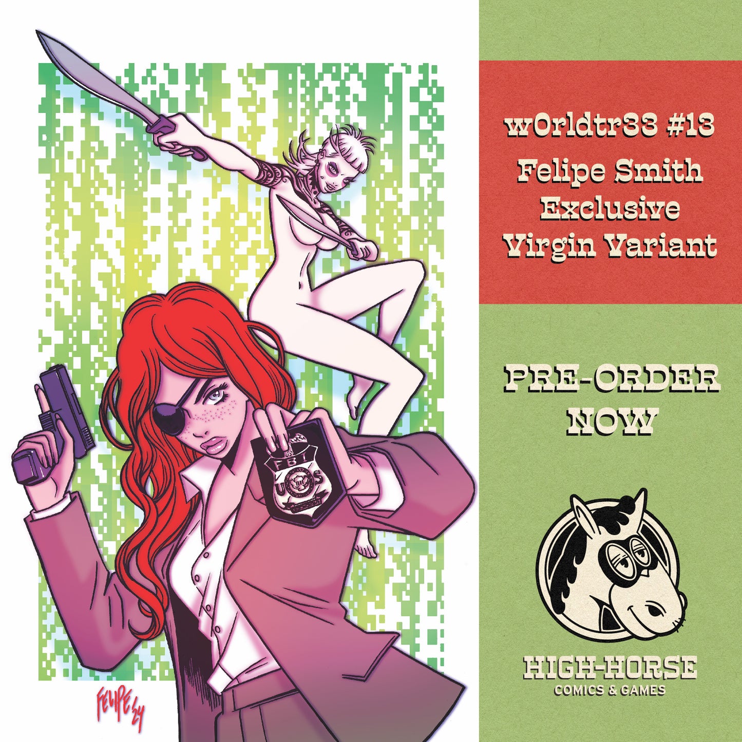 W0rldtr33 #13 Felipe Smith Exclusive Variant (LTD 500)