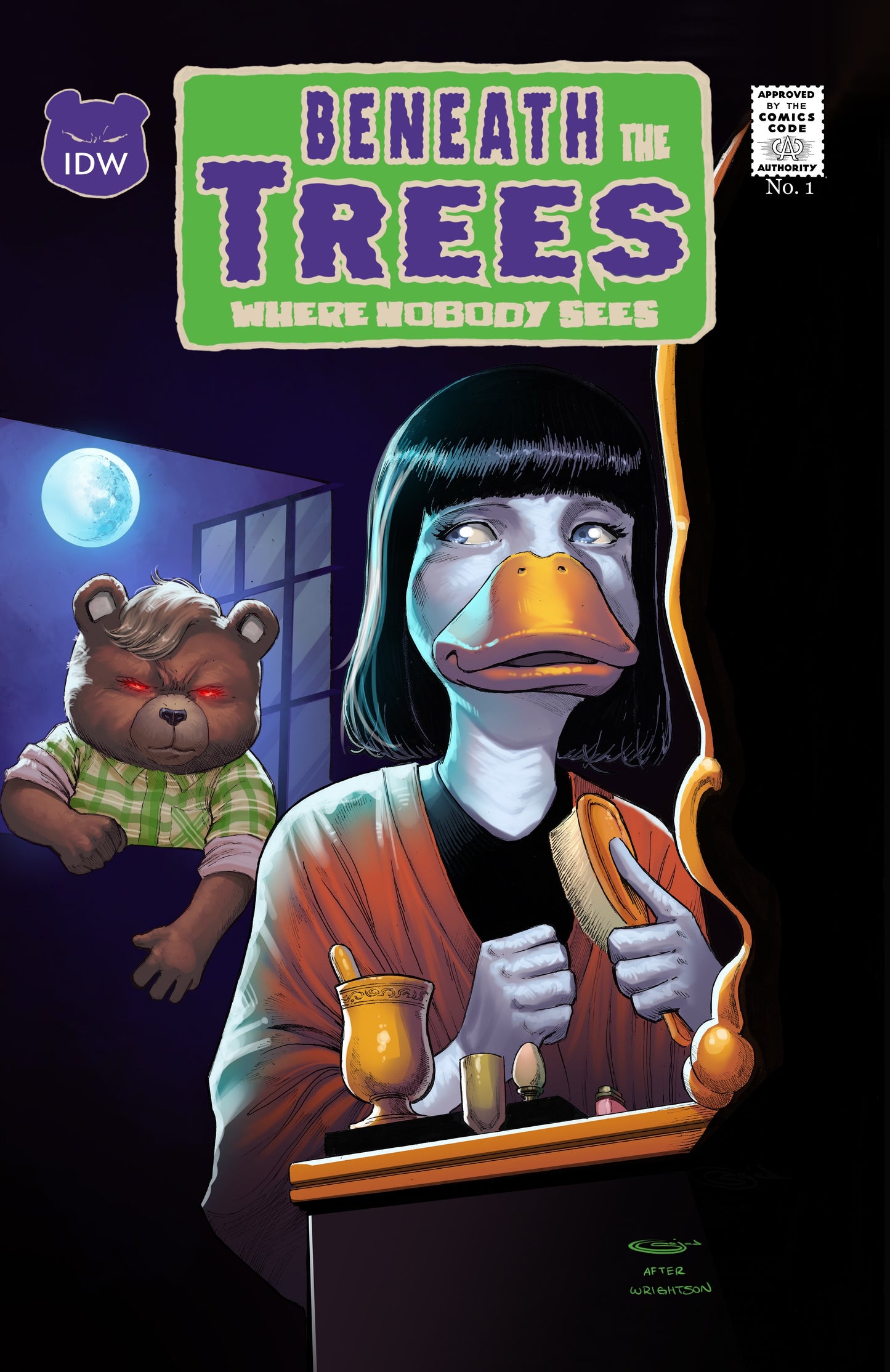 Beneath The Trees Where Nobody Sees: Rites of Spring #1 Sajad Shah SDCC Exclusive Variant LTD 500