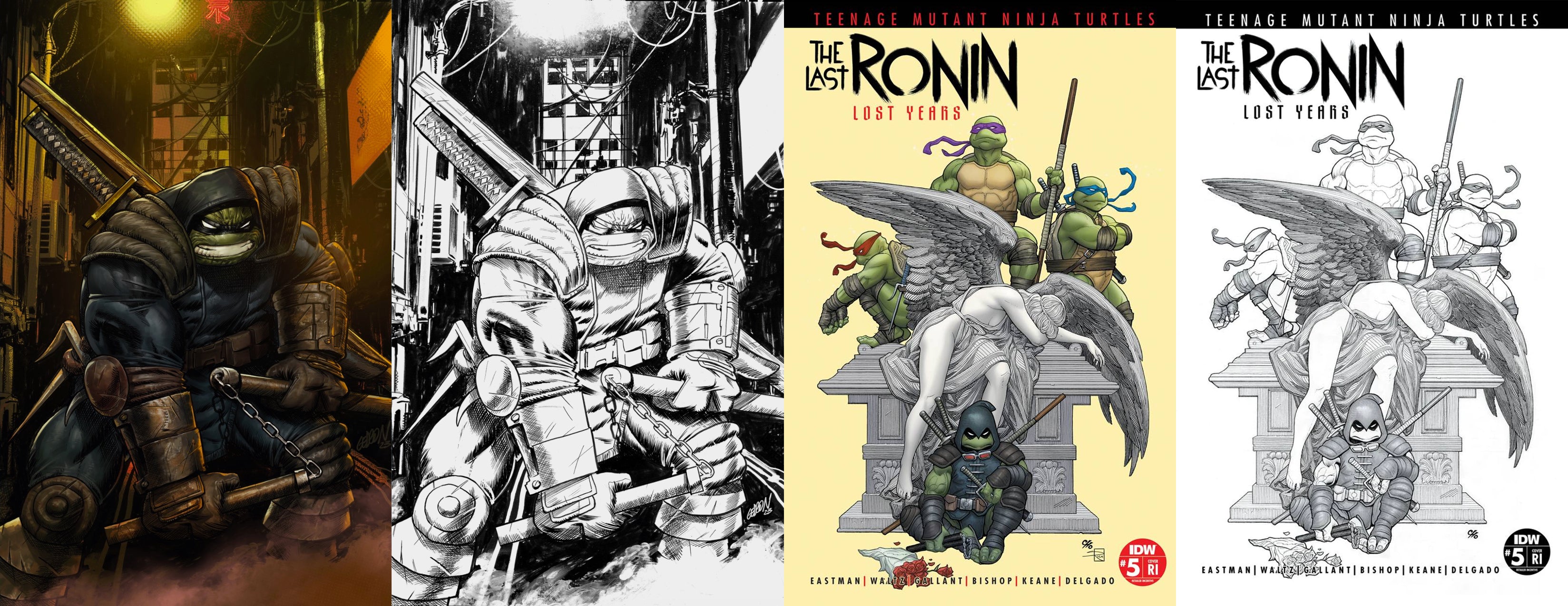 Teenage Mutant Ninja Turtles Last Ronin Lost Years #2 1:25 Del Mundo Var  VF/NM – Ultimate Comics