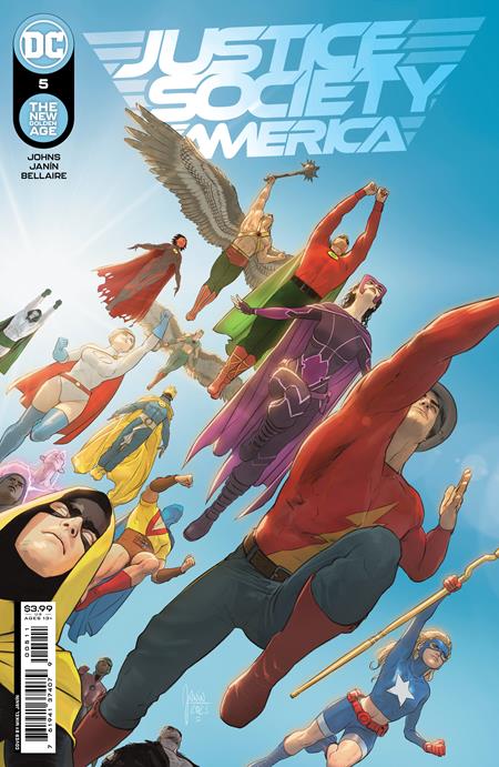 JUSTICE SOCIETY OF AMERICA #5 (OF 12) COVER A MIKEL JANIN