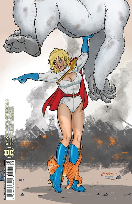 POWER GIRL SPECIAL #1 (ONE SHOT) COVER C AMANDA CONNER CARD STOCK VARIANT