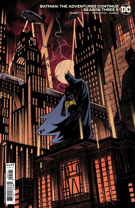 BATMAN: THE ADVENTURES CONTINUE - SEASON THREE #5 (OF 7) COVER B DANNY EARLS CARD STOCK VARIANT