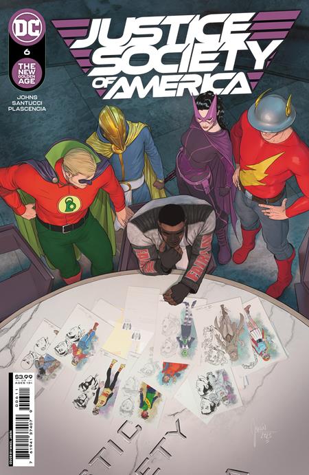 JUSTICE SOCIETY OF AMERICA #6 (OF 12) COVER A MIKEL JANIN