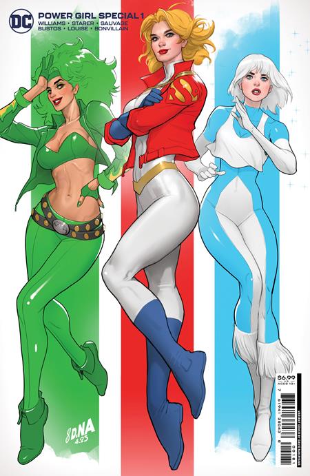 POWER GIRL SPECIAL #1 (ONE SHOT) COVER F DAVID NAKAYAMA CARD STOCK VARIANT