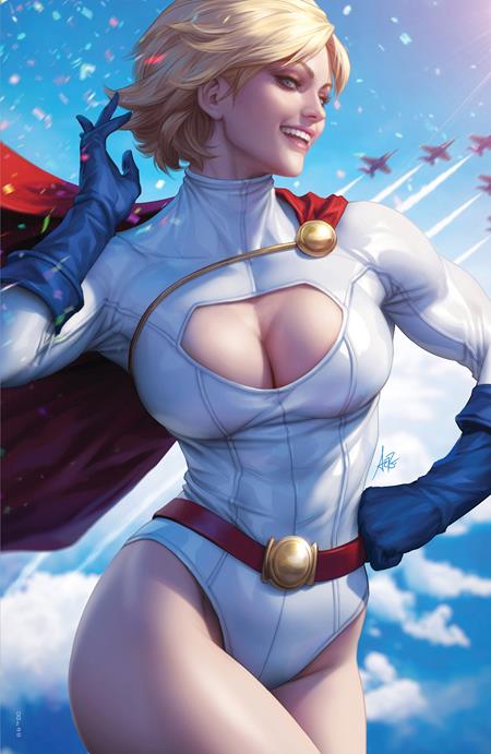 POWER GIRL SPECIAL #1 (ONE SHOT) COVER H STANLEY ARTGERM LAU FOIL VARIANT