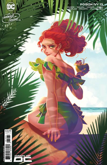 POISON IVY #13 COVER E SWEENEY BOO SWIMSUIT CARD STOCK VARIANT