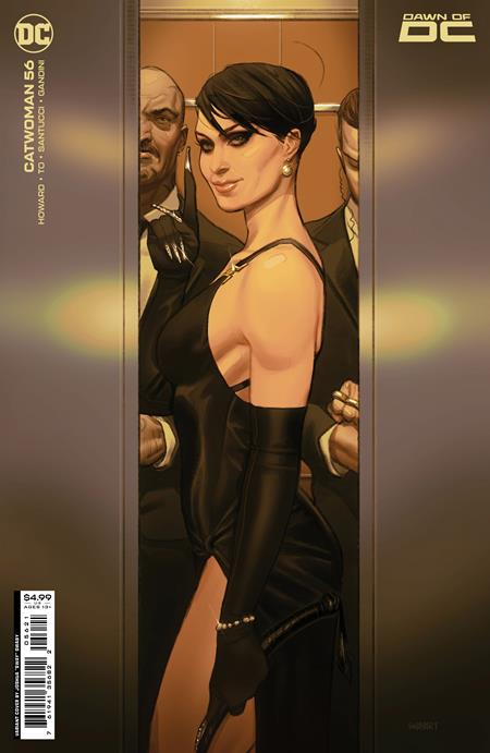 CATWOMAN #56 COVER B JOSHUA SWAY SWABY CARD STOCK VARIANT