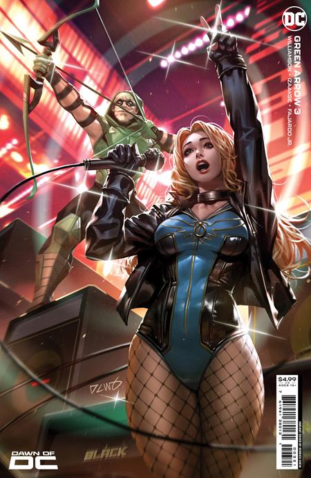 GREEN ARROW #3 (OF 6) COVER B DERRICK CHEW CARD STOCK VARIANT