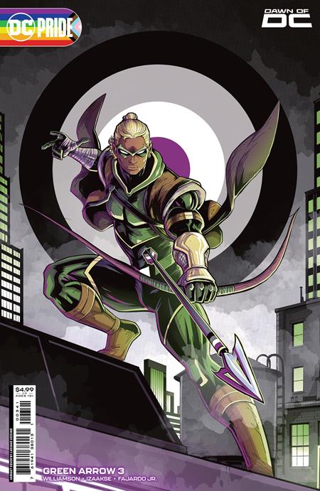 GREEN ARROW #3 (OF 6) COVER C LUCIANO VECCHIO DC PRIDE CARD STOCK VARIANT