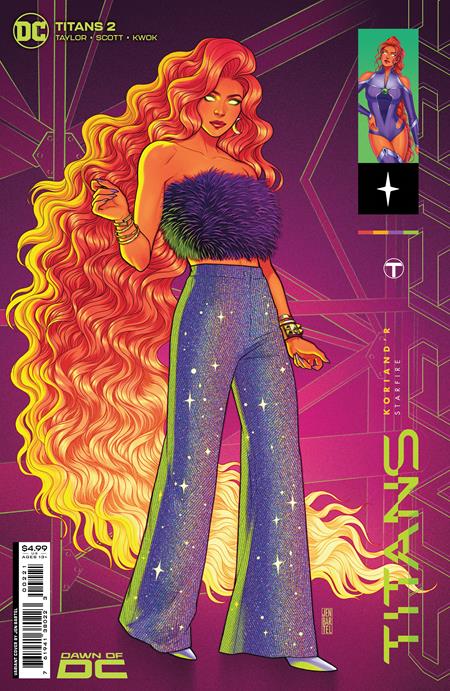 TITANS #2 COVER B JEN BARTEL CARD STOCK VARIANT