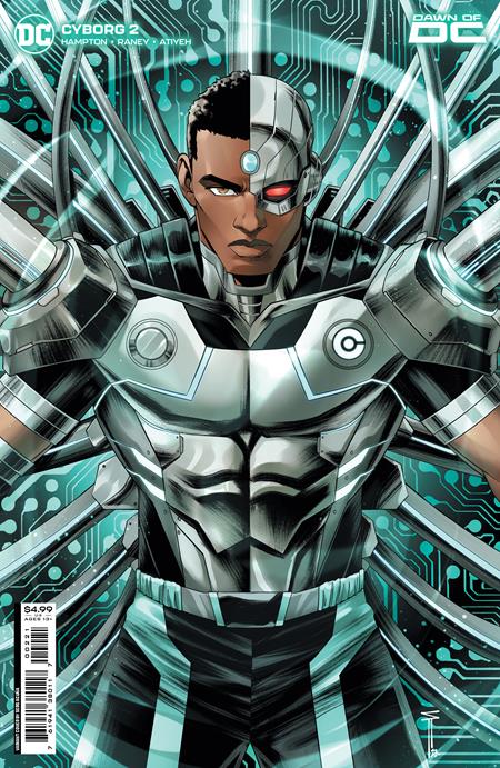 CYBORG #2 (OF 6) COVER B SERG ACUNA CARD STOCK VARIANT