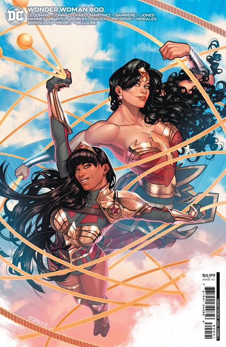 WONDER WOMAN #800 COVER C JAMAL CAMPBELL CARD STOCK VARIANT