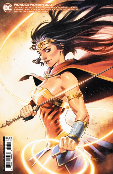 WONDER WOMAN #800 COVER E BELEN ORTEGA CARD STOCK VARIANT