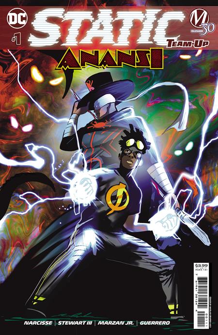 STATIC TEAM-UP: ANANSI #1 (ONE SHOT) COVER A NIKOLAS DRAPER-IVEY