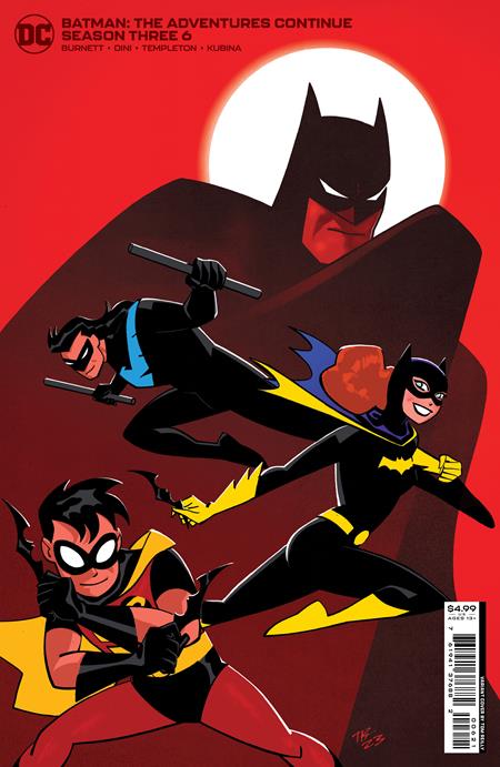 BATMAN: THE ADVENTURES CONTINUE - SEASON THREE #6 (OF 8) COVER B TOM REILLY CARD STOCK VARIANT