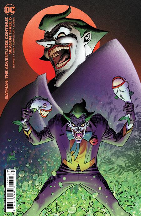 BATMAN: THE ADVENTURES CONTINUE - SEASON THREE #6 (OF 8) COVER C GUILLEM MARCH VILLAIN CARD STOCK VARIANT