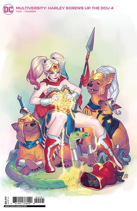 MULTIVERSITY: HARLEY SCREWS UP THE DCU #4 (OF 6) COVER B MEGHAN HETRICK CARD STOCK VARIANT