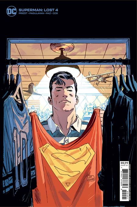 SUPERMAN: LOST #4 (OF 10) COVER B LEE WEEKS CARD STOCK VARIANT