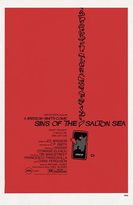 SINS OF THE SALTON SEA #2 (OF 5) COVER C CHRIS FERGUSON FILM NOIR HOMAGE VARIANT (MR)