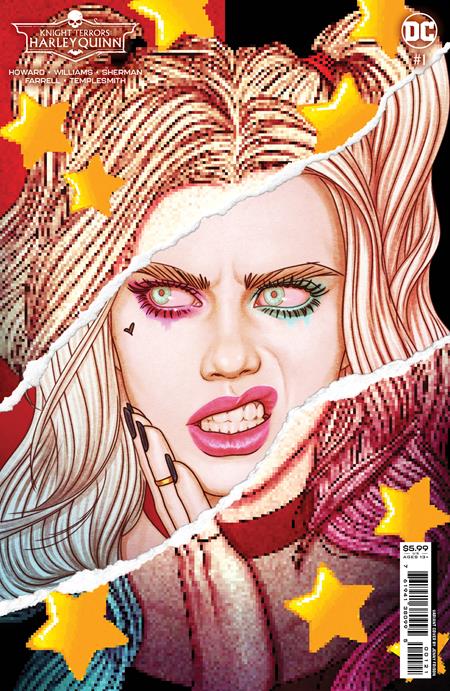 KNIGHT TERRORS: HARLEY QUINN #1 (OF 2) COVER B JENNY FRISON CARD STOCK VARIANT