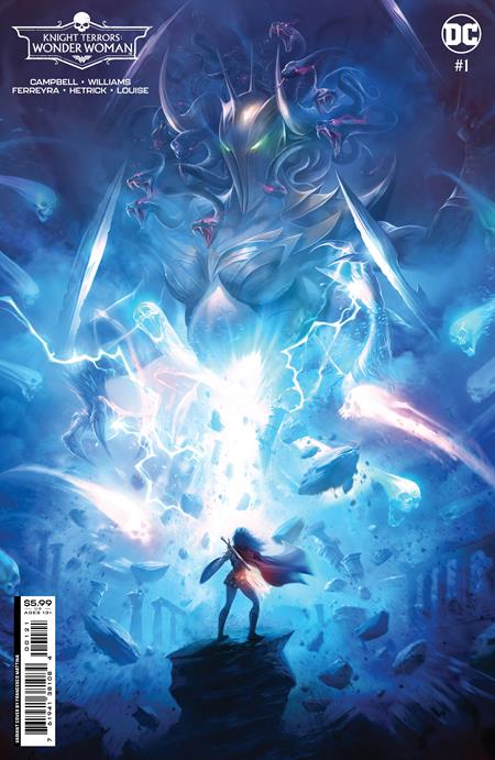 KNIGHT TERRORS: WONDER WOMAN #1 (OF 2) COVER B FRANCESCO MATTINA CARD STOCK VARIANT