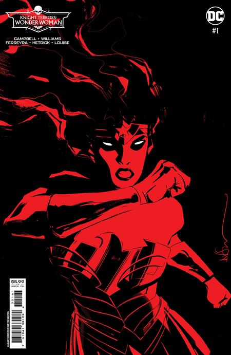 KNIGHT TERRORS: WONDER WOMAN #1 (OF 2) COVER D DUSTIN NGUYEN MIDNIGHT CARD STOCK VARIANT