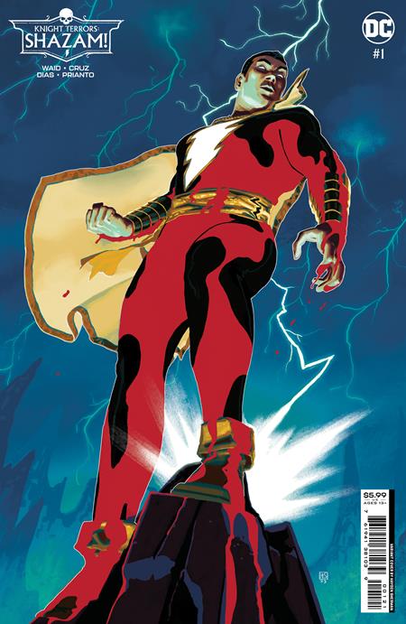 KNIGHT TERRORS: SHAZAM #1 (OF 2) COVER B HAYDEN SHERMAN CARD STOCK VARIANT