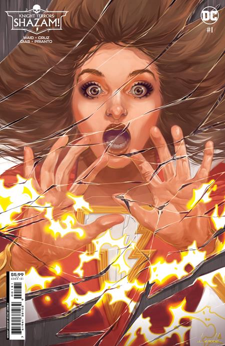 KNIGHT TERRORS: SHAZAM #1 (OF 2) COVER C HELENE LENOBLE CARD STOCK VARIANT