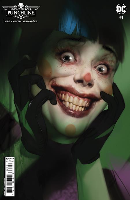 KNIGHT TERRORS: PUNCHLINE #1 (OF 2) COVER B BEN OLIVER CARD STOCK VARIANT