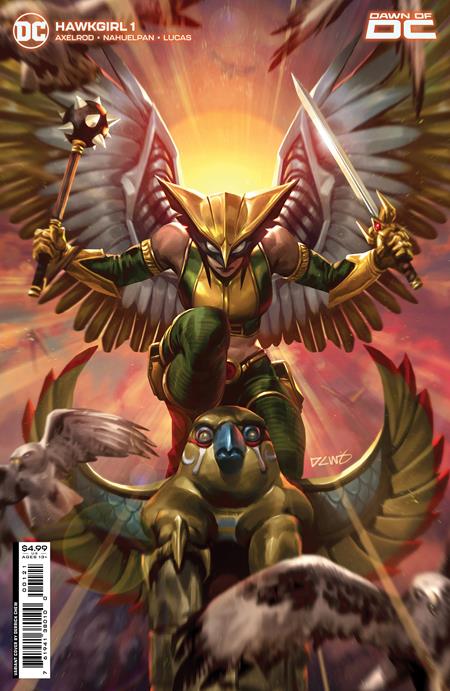 HAWKGIRL #1 (OF 6) COVER B DERRICK CHEW CARD STOCK VARIANT