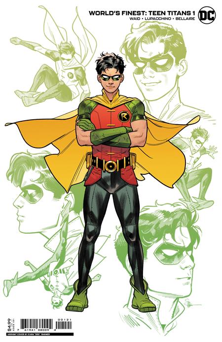 WORLD'S FINEST: TEEN TITANS #1 (OF 6) COVER B EVAN DOC SHANER CARD STOCK VARIANT