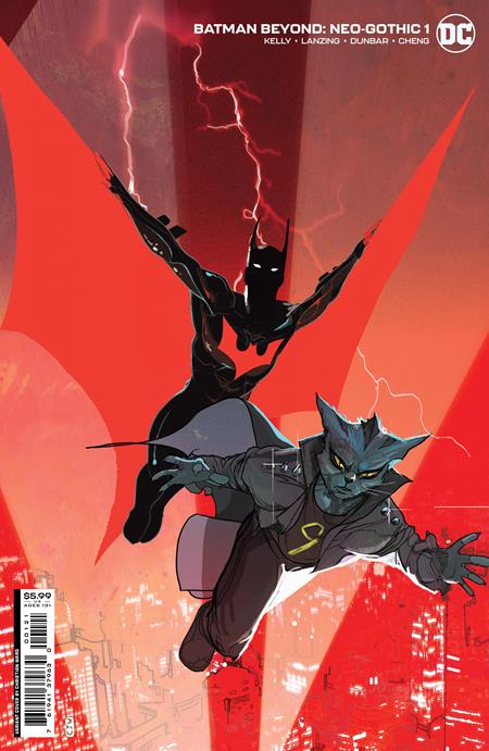 BATMAN BEYOND: NEO-GOTHIC #1 COVER B CHRISTIAN WARD CARD STOCK VARIANT