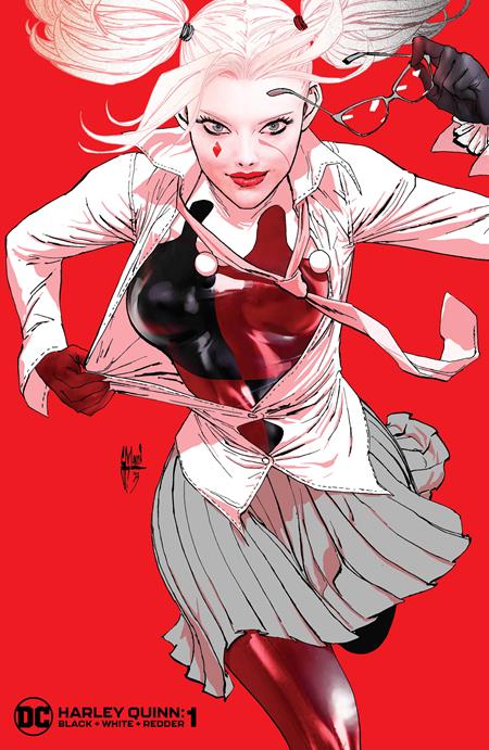 HARLEY QUINN: BLACK + WHITE + REDDER #1 (OF 6) COVER C GUILLEM MARCH VARIANT