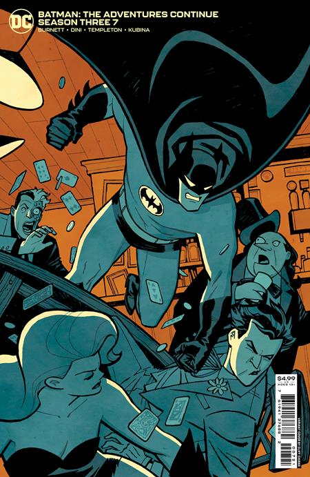 BATMAN: THE ADVENTURES CONTINUE - SEASON THREE #7 (OF 8) COVER B CLIFF CHIANG CARD STOCK VARIANT