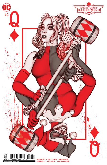 KNIGHT TERRORS: HARLEY QUINN #2 (OF 2) COVER B JENNY FRISON CARD STOCK VARIANT