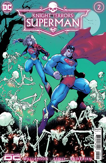 KNIGHT TERRORS: SUPERMAN #2 (OF 2) COVER A GLEB MELNIKOV