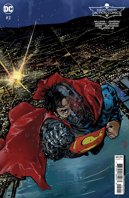 KNIGHT TERRORS: ACTION COMICS #2 (OF 2) COVER B MIRKO COLAK CARD STOCK VARIANT