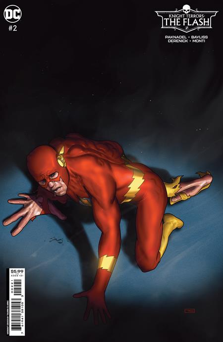 KNIGHT TERRORS: FLASH #2 (OF 2) COVER B TAURIN CLARKE CARD STOCK VARIANT