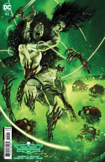 KNIGHT TERRORS: WONDER WOMAN #2 (OF 2) COVER B SEBASTIAN FIUMARA CARD STOCK VARIANT