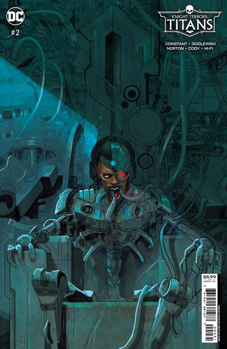 KNIGHT TERRORS: TITANS #2 (OF 2) COVER C CHRISTIAN WARD CARD STOCK VARIANT