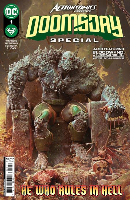 ACTION COMICS PRESENTS: DOOMSDAY SPECIAL #1 (ONE SHOT) COVER A BJORN BARENDS