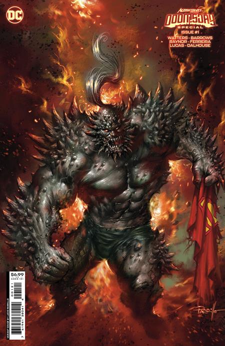 ACTION COMICS PRESENTS: DOOMSDAY SPECIAL #1 (ONE SHOT) COVER B LUCIO PARRILLO CARD STOCK VARIANT