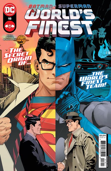 BATMAN/SUPERMAN: WORLD'S FINEST #18 COVER A DAN MORA