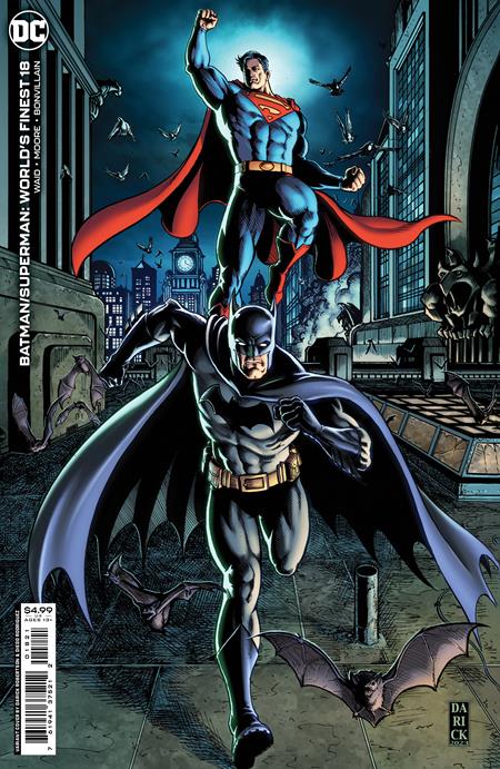 BATMAN/SUPERMAN: WORLD'S FINEST #18 COVER B DARICK ROBERTSON & DIEGO RODRIGUEZ CARD STOCK VARIANT