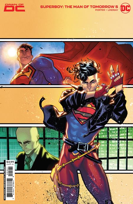 SUPERBOY: THE MAN OF TOMORROW #5 (OF 6) COVER B ADRIAN GUTIERREZ CARD STOCK VARIANT