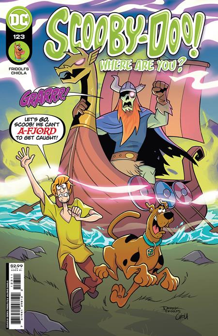 SCOOBY-DOO WHERE ARE YOU? #123 COVER A DEREK FRIDOLFS