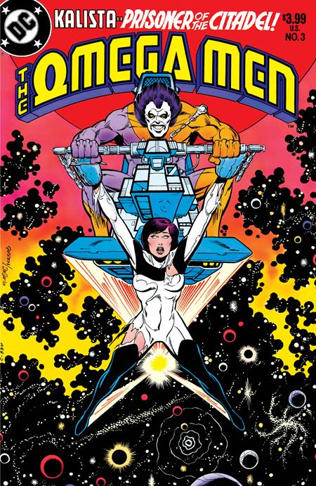 OMEGA MEN #3 FACSIMILE EDITION COVER A KEITH GIFFEN & MIKE DECARLO