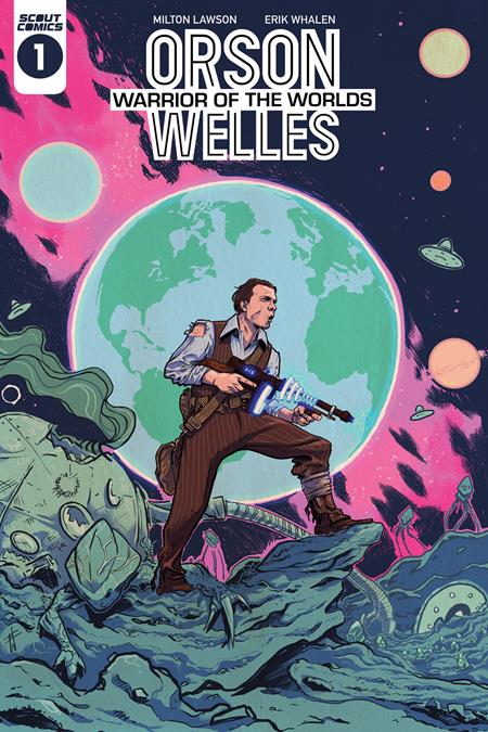 ORSON WELLES: WARRIOR OF THE WORLDS #1 COVER A DAVE CHISHOLM