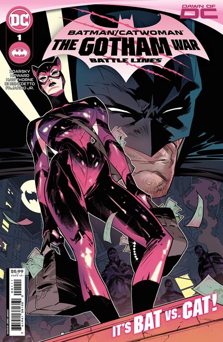 BATMAN/CATWOMAN: THE GOTHAM WAR BATTLE LINES #1 (ONE SHOT) COVER A JORGE JIMENEZ